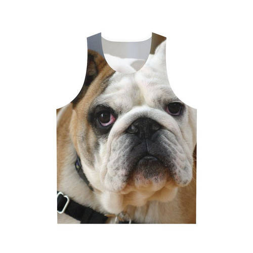 English Bulldog Unisex Tank Top