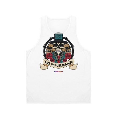 Republican emblem unisex tank top