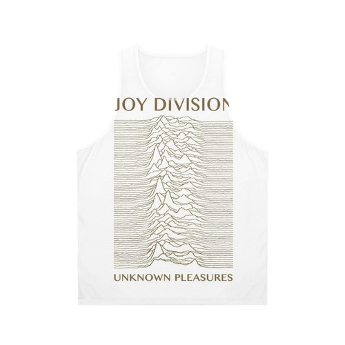 Unknown Pleasures JD Gold Unisex Music Tank Top