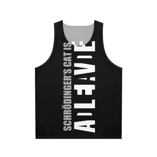 Schrödinger's Cat Quantum Physics Unisex Tank Top