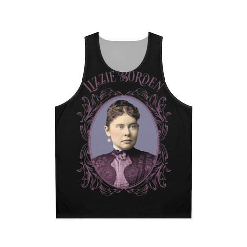 Lizzie Borden inspired unisex tank top with Victorian fashion details