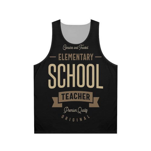 Unisex Elementary School Teacher Tank Top