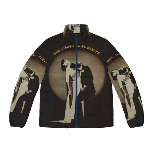 Boz Scaggs Slow Dancer Retro Puffer Jacket in classic yacht rock style