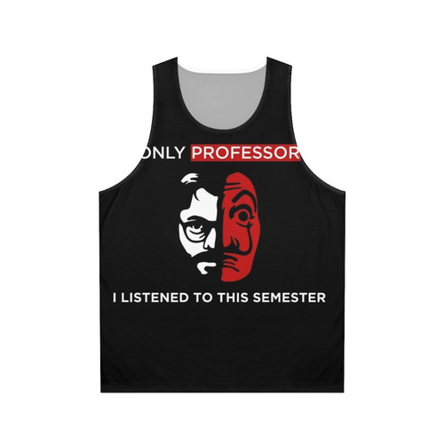 El Profesor Money Heist Unisex Bella Ciao Tank Top
