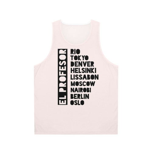 "El Profesor" Unisex Money Heist Bella Ciao Tank Top