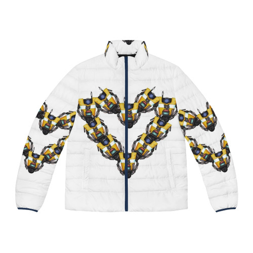 Borderlands Cl4p-TP Hug Puffer Jacket - Officially Licensed Borderlands Video Game Apparel