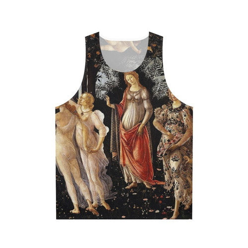 Sandro Botticelli Primavera Unisex Tank Top