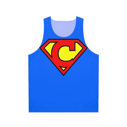 Super Letter Graphic Unisex Tank Top
