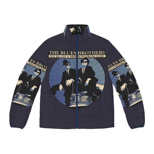 Blues Clues Green Puffer Jacket with Cartoon Dog Graphics