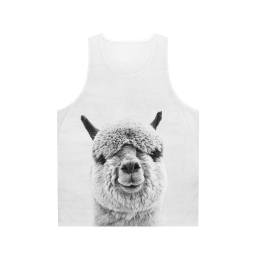 Minimalist alpaca unisex tank top