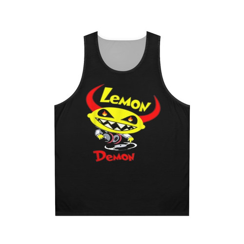 Lemon Demon DJ Unisex Electronic Music Graphic Tank Top
