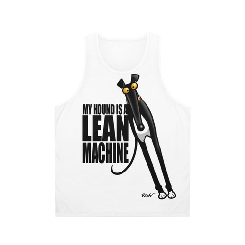 Unisex greyhound lover tank top