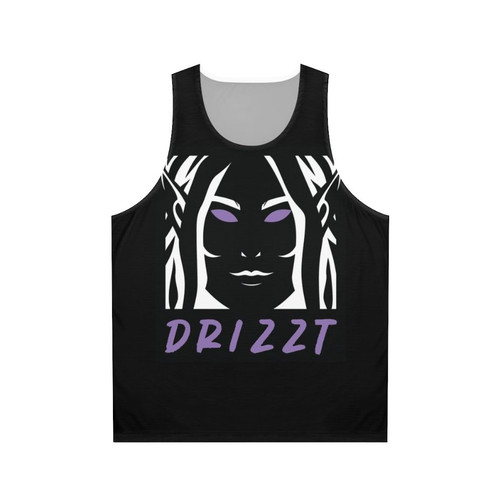 Drizzt Dourden unisex fantasy tank top
