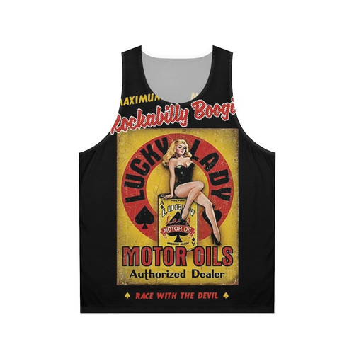 Rockabilly Unisex Tank Top
