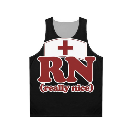 Unisex 'RN Really Nice' Registered Nurse Tank Top