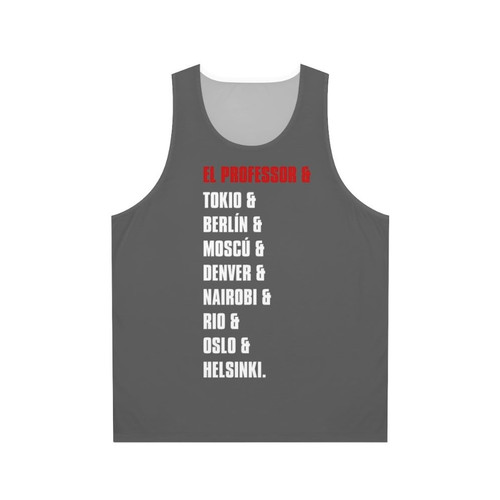 La Casa de Papel Money Heist Unisex Tank Top