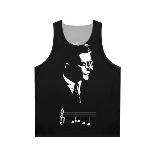 Dmitri Shostakovich DSCH Motif Musical Notes Unisex Tank Top