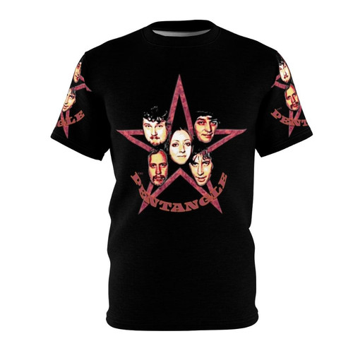 The Pentangle-inspired folk music t-shirt featuring psychedelic and British folk rock elements