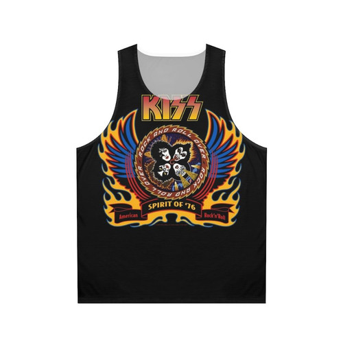Kiss 70s Hard Rock Unisex Tank Top