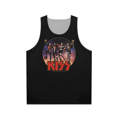 Kiss band members unisex tank top