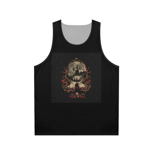 Castlevania inspired unisex vampire hunter tank top
