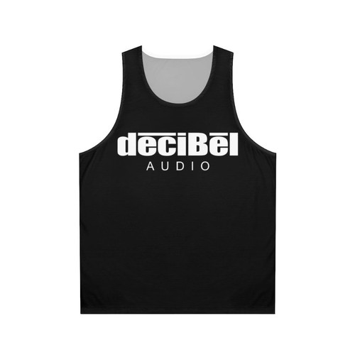 Unisex high-fidelity music tank top