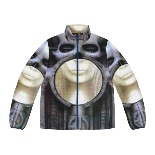 Emerson, Lake & Palmer Brain Salad Surgery Puffer Jacket - Progressive Rock Music Merchandise