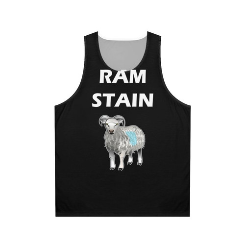 Rammstein-inspired funny unisex tank top