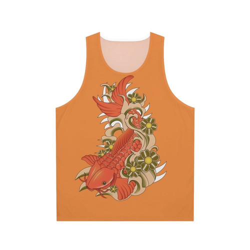 Unisex Kai fish graphic tank top