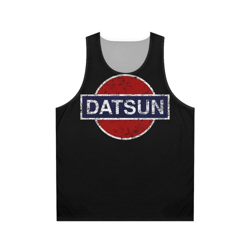 Datsun vintage car unisex tank top