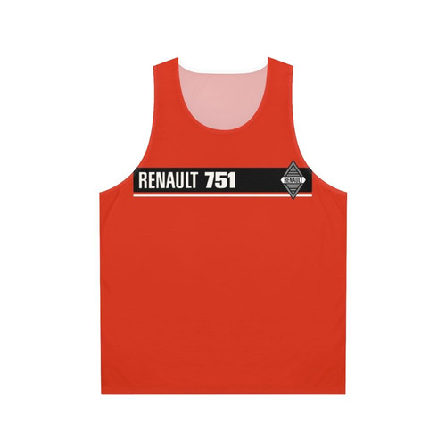 Unisex Renault 751 Tractor Tank Top