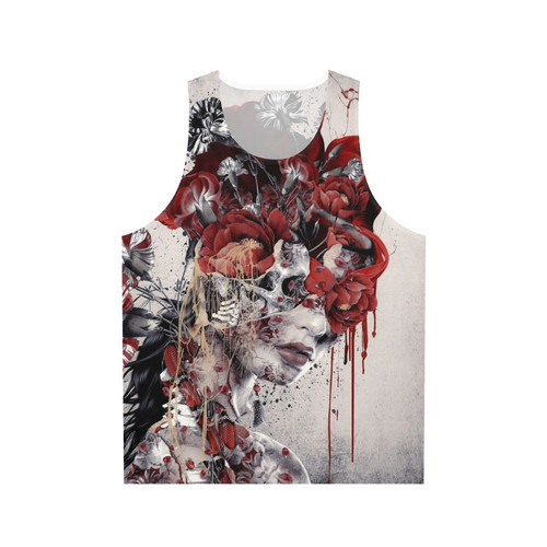 Surreal Queen of Flowers II Unisex Tank Top