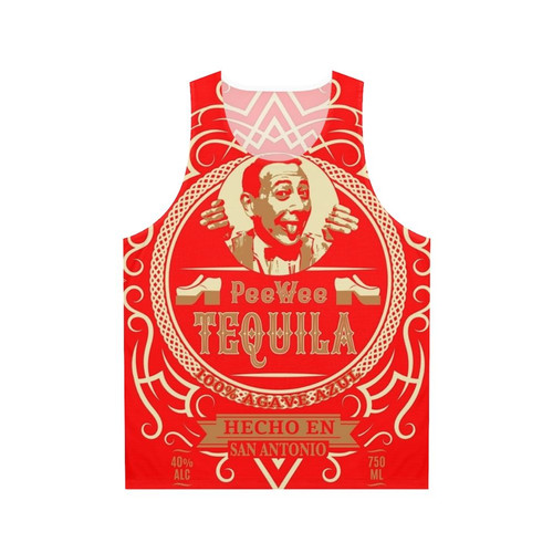 Pee Wee Herman Tequila Label Unisex Tank Top