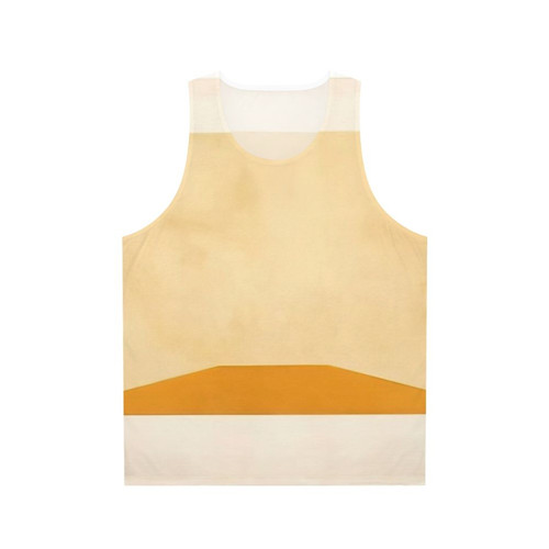 Avant garde unisex tank top featuring John Cage's experimental music