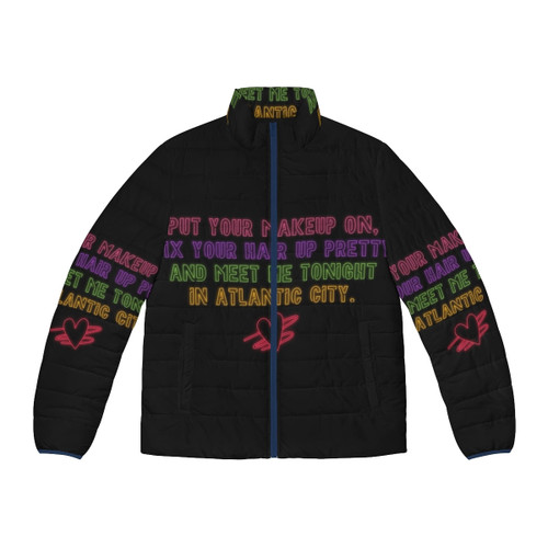 Atlantic City Puffer Jacket - Inspired by Bruce Springsteen's Lyrics