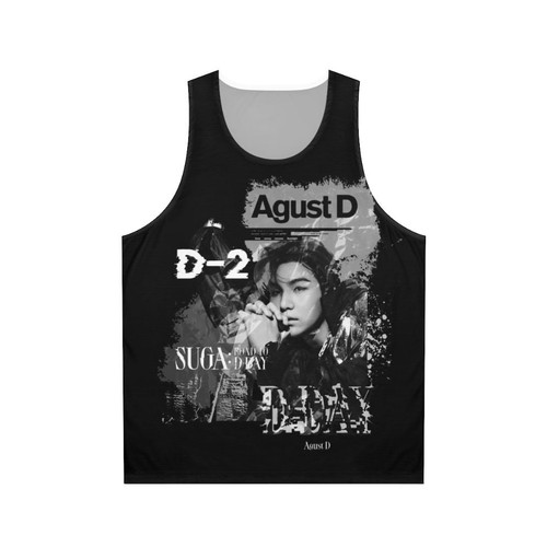 Suga Agust D BTS Concert Tour Unisex Tank Top