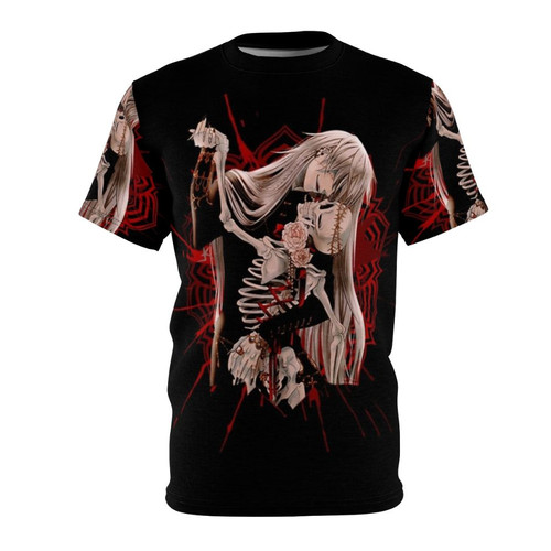 Black Butler inspired t-shirt with grim reaper silhouette design