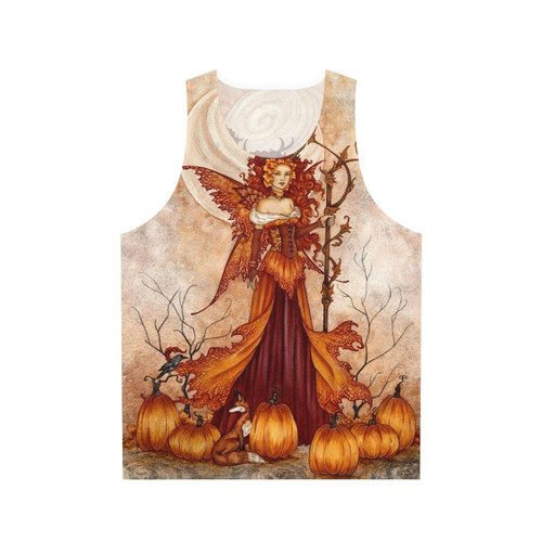 Pumpkin Queen Unisex Autumn Tank Top