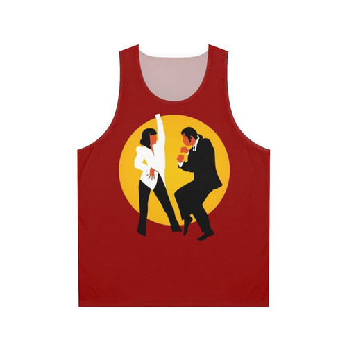 Pulp Fiction Unisex Tank Top with Iconic Scenes