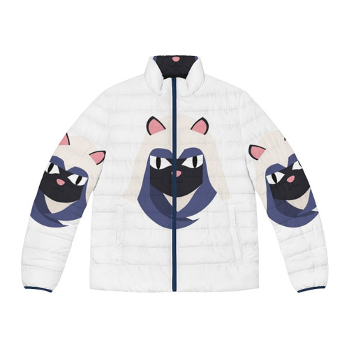 Assassin's Creed Mirage Cat Puffer Jacket with desert-inspired design