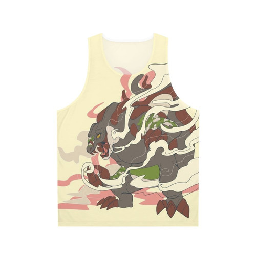 Crocarnage Unisex Crocodile Monster Art Tank Top
