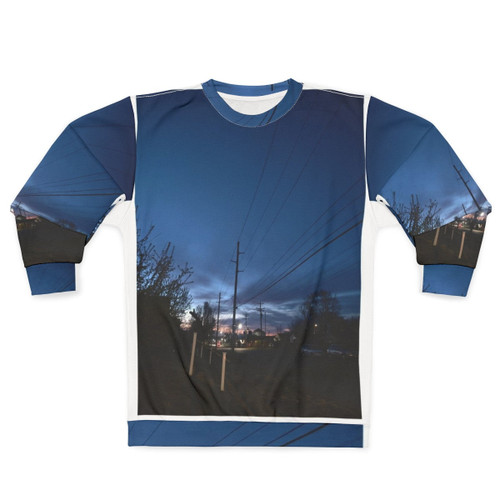 Cozy winter sunrise sweatshirt