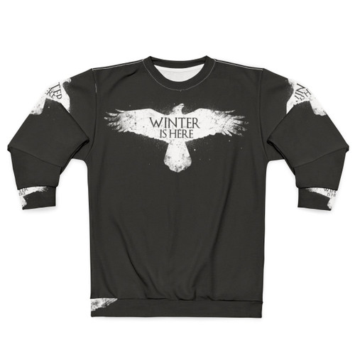 Cozy winter is here raven graphic sweatshirt