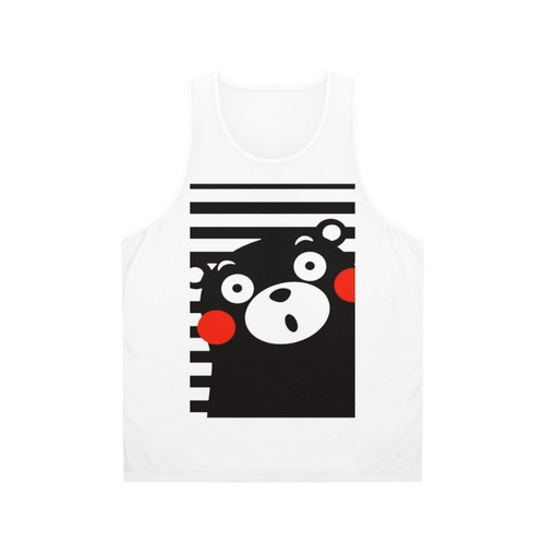 Kawaii Anime Kumamon Bear Graphic Unisex Tank Top