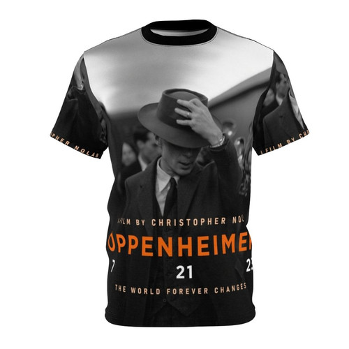 Cillian Murphy Oppenheimer inspired World War II themed t-shirt