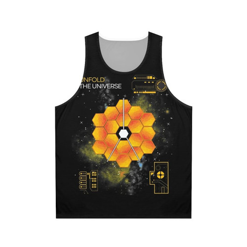 James Webb Space Telescope galaxy art unisex tank top