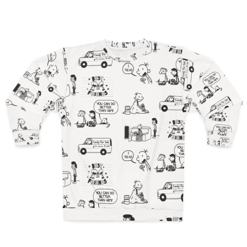 Diary of a Wimpy Kid Sweatshirt featuring Greg Heffley and Rodrick Heffley