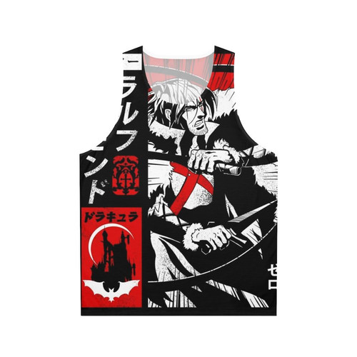 Castlevania Inspired Vampire Hunter Unisex Tank Top