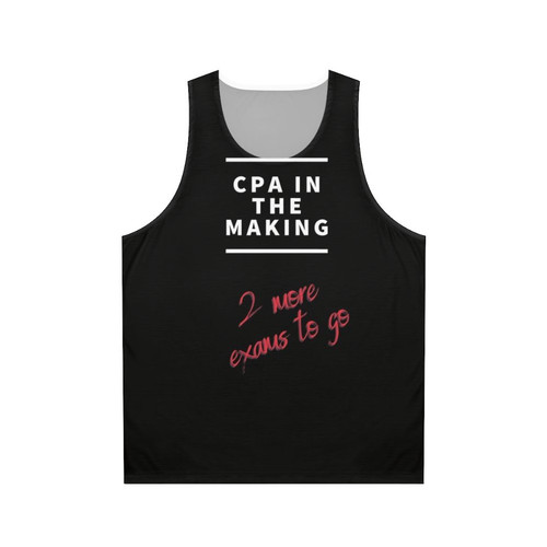Cpa In The Making Unisex Tank Top