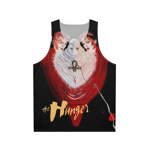 Unisex 80s vampire music tank top